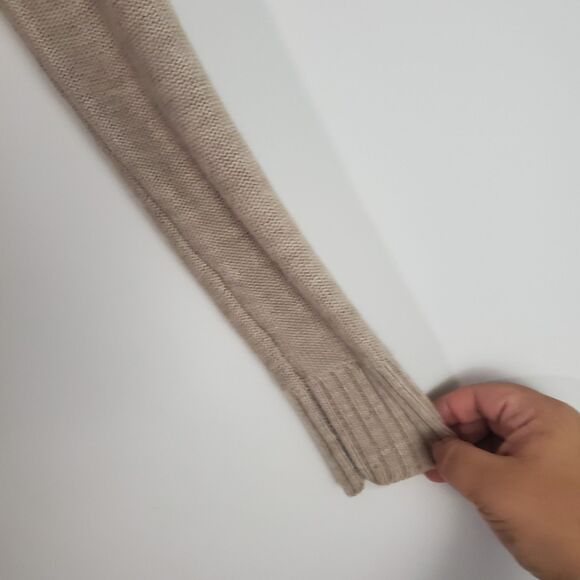 Fenn Wright Manson Sweater Small Beige Merino Wool Vintage Y2K Boho Chic Cozy - Picture 5 of 11